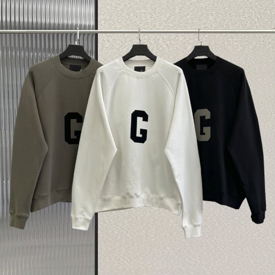 Fear of God "G" Logo Crewneck Sweatshirt