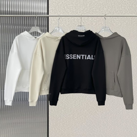 Fear of God Essentials Back Logo Pullover Hoodie