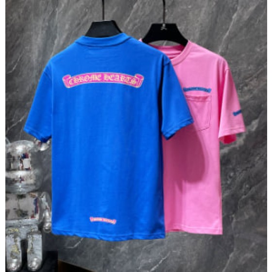 Chrome Hearts "Chrome Hearts" Banner Pocket Tee