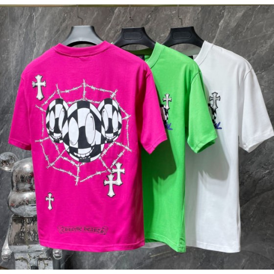 Chrome Hearts Multicolor "Matty Boy" Cross Tee