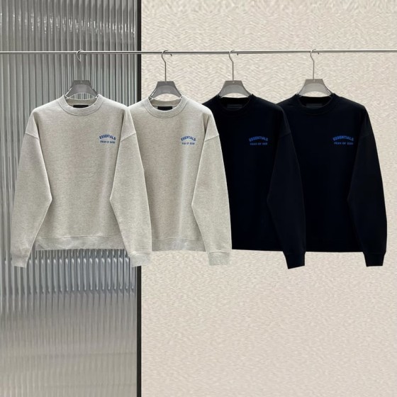 Fear of God Essentials Mini Blue Logo Crewneck Sweatshirt