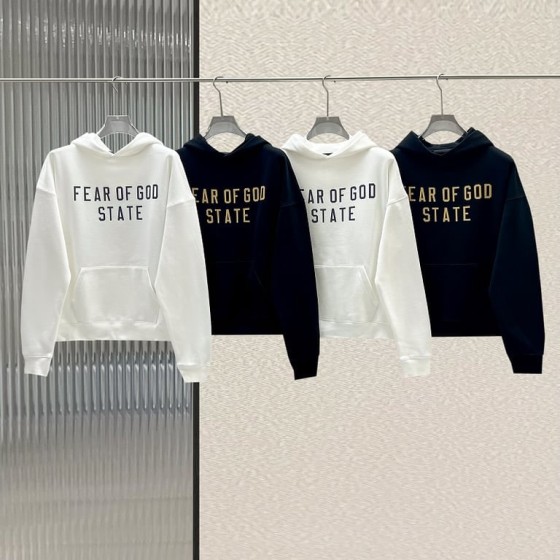 Fear of God "State" Logo Pullover Hoodie
