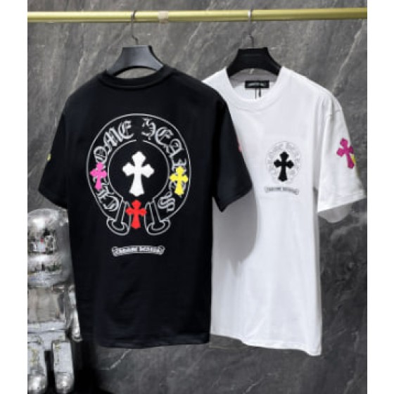 Chrome Hearts Burgundy Corduroy Short-Sleeve Shirt