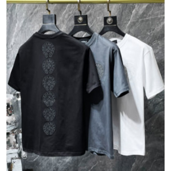 Chrome Hearts "Chrome Hearts" Banner Star Tee