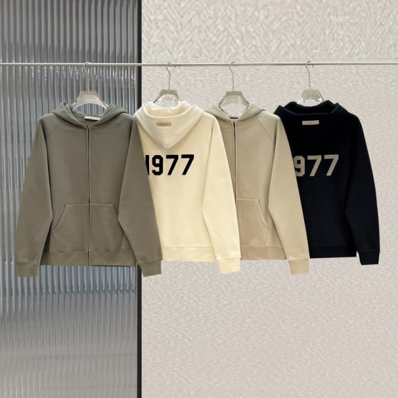 Fear of God Essentials "1977" Full-Zip Hoodie