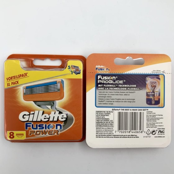 Gillette Orange Grey - 8 (5+1)