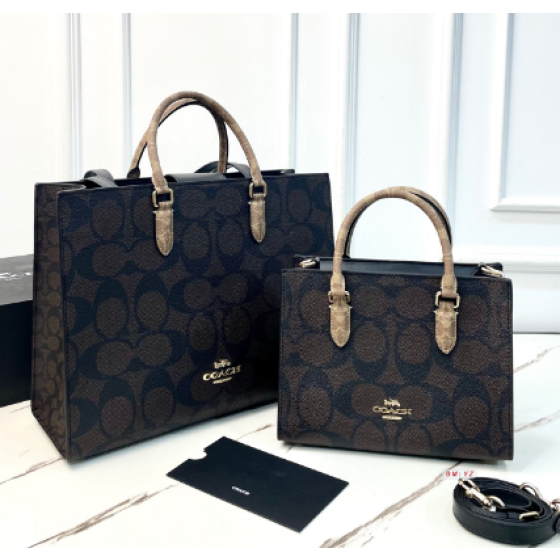 Mollie Tote Bag in Signature Canvas (Two Sizes)