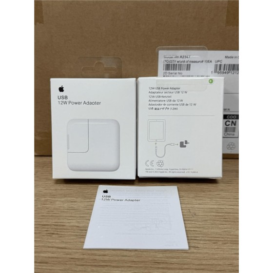 B 12W Power Adapter ipad / A1401