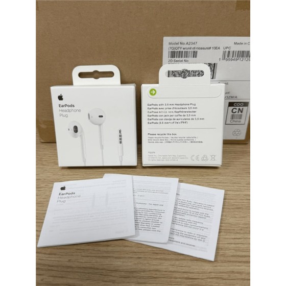 A1472 / I6 3.5mm Earpods New packagin