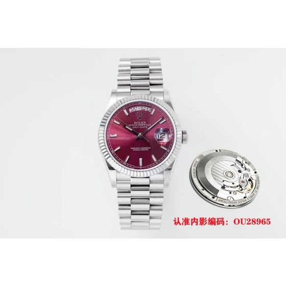 Rolex Oyster Perpetual 31 Yellow Dial Stainless Steel