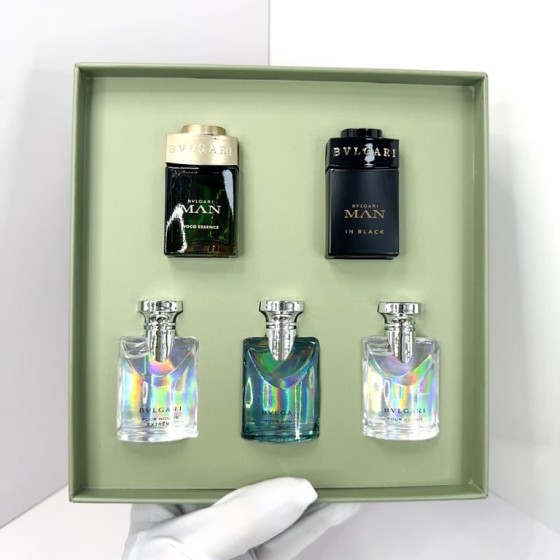 Bulgari Darjeeling Tea Miniature Sample Set (5 pieces)