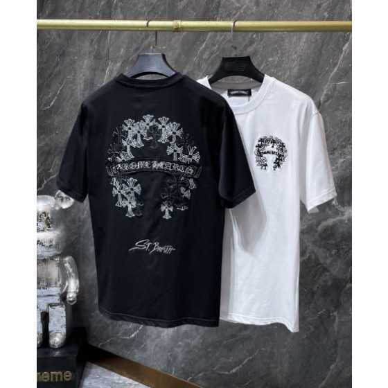 Chrome Hearts St. Barth Cross Horseshoe Tee