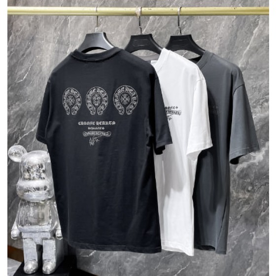 Chrome Hearts Triple Horseshoe Tee