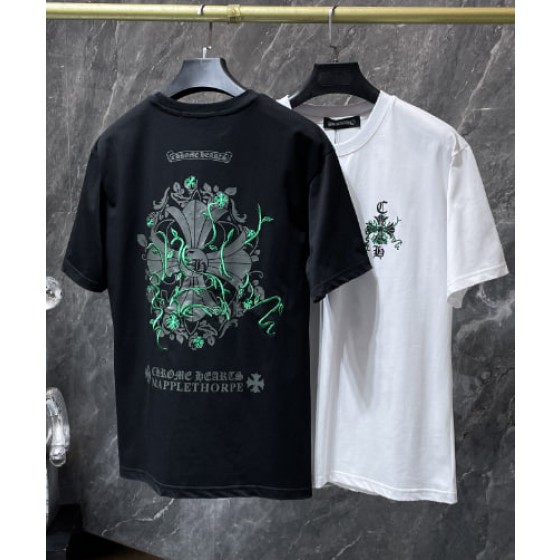 Chrome Hearts Green Vine Cross Tee