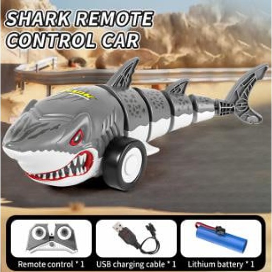Remote Shark - Gray - Single Battery